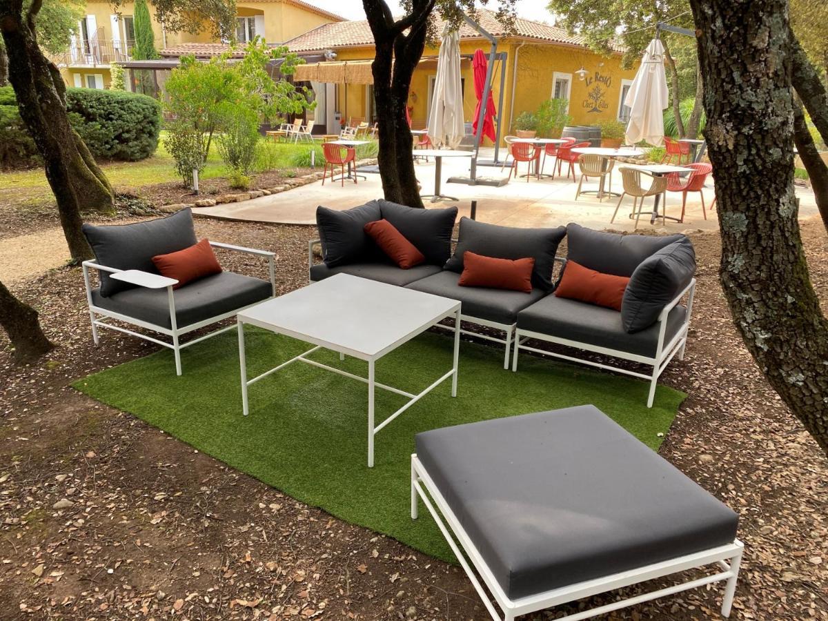 Logis La Bastide De Grignan Hotel & Restaurant "La Chenaie" Bagian luar foto